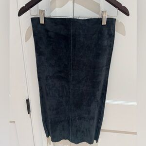 Women’s Coco Pari Navy Stretch Pencil Skirt